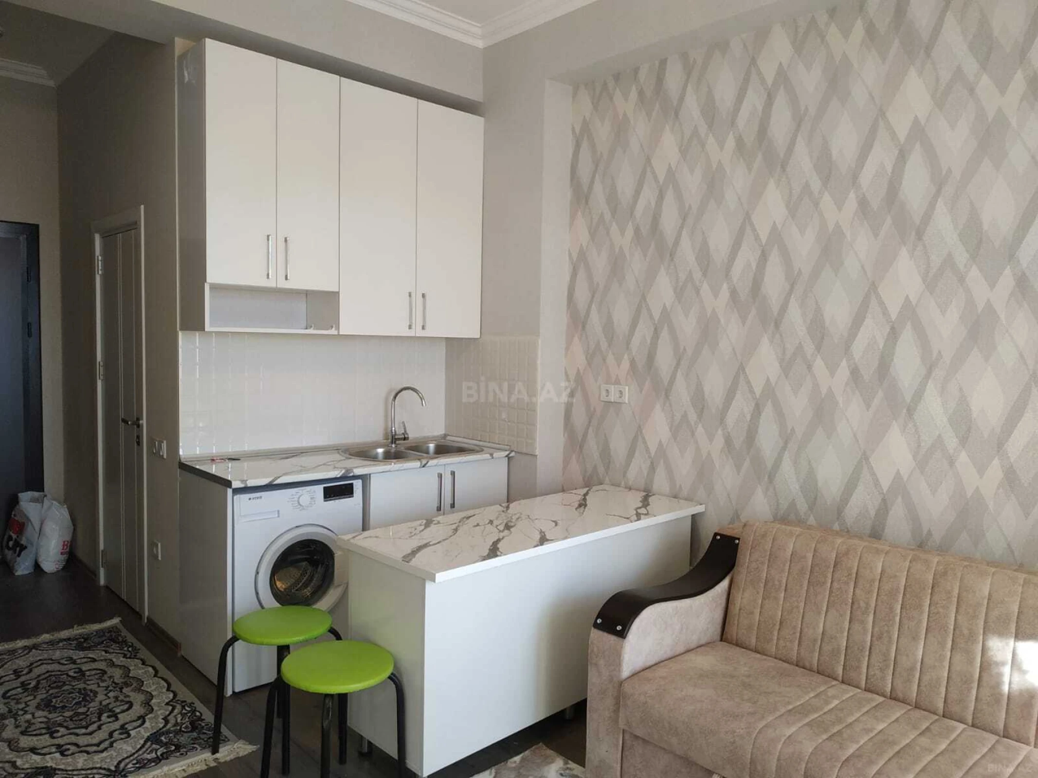 Kirayə verilir 1 otaqlı mənzil 35 m²