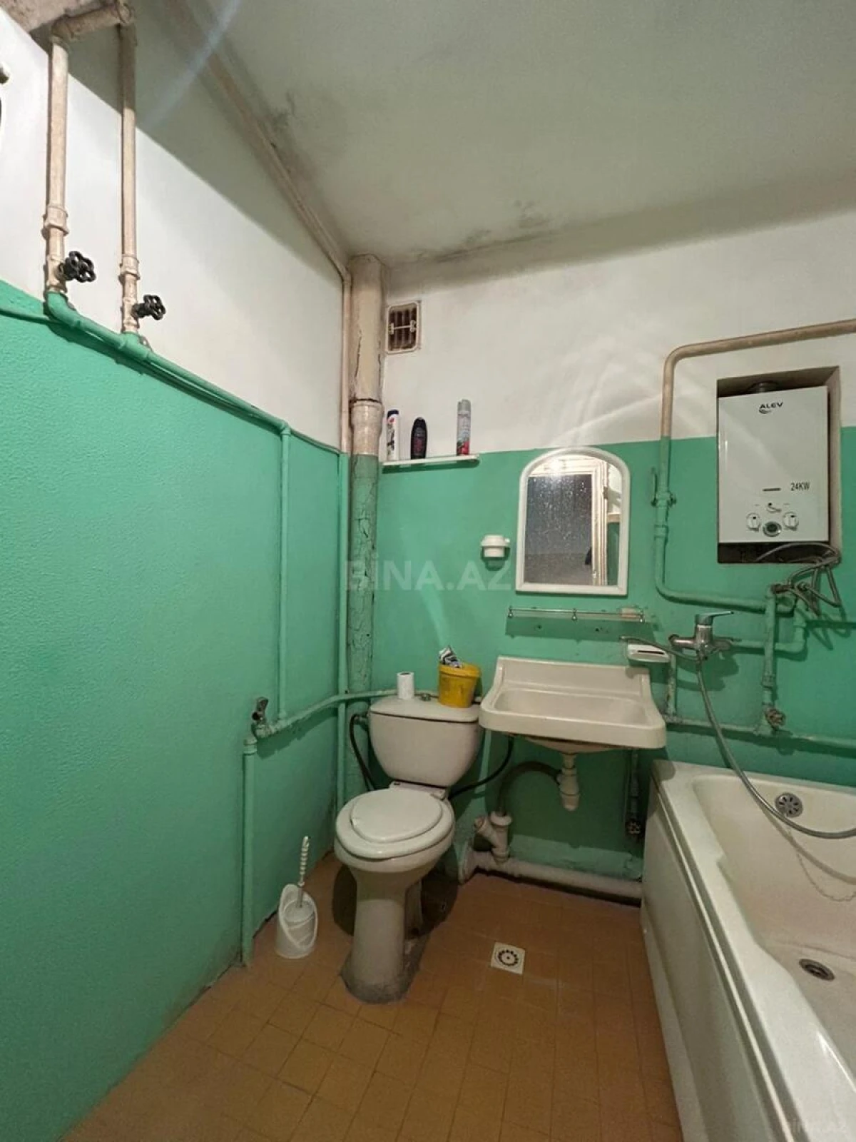 Satılır 1 otaqlı mənzil 35 m²