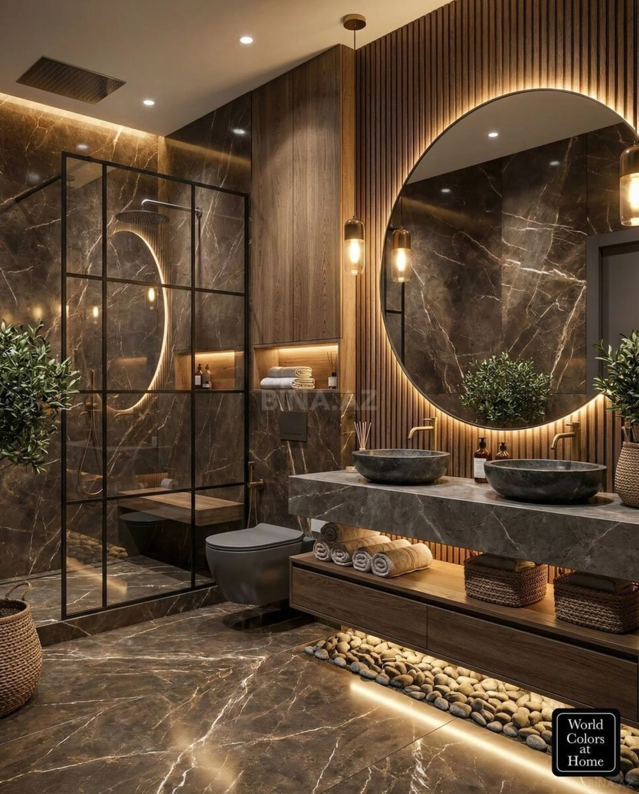 Kirayə verilir 12 otaqlı həyət evi 1200 m²