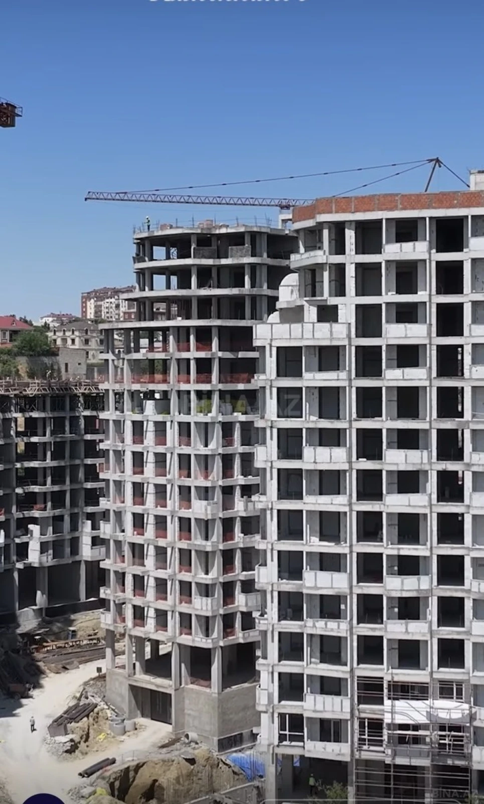 Satılır 1 otaqlı mənzil 51.2 m²