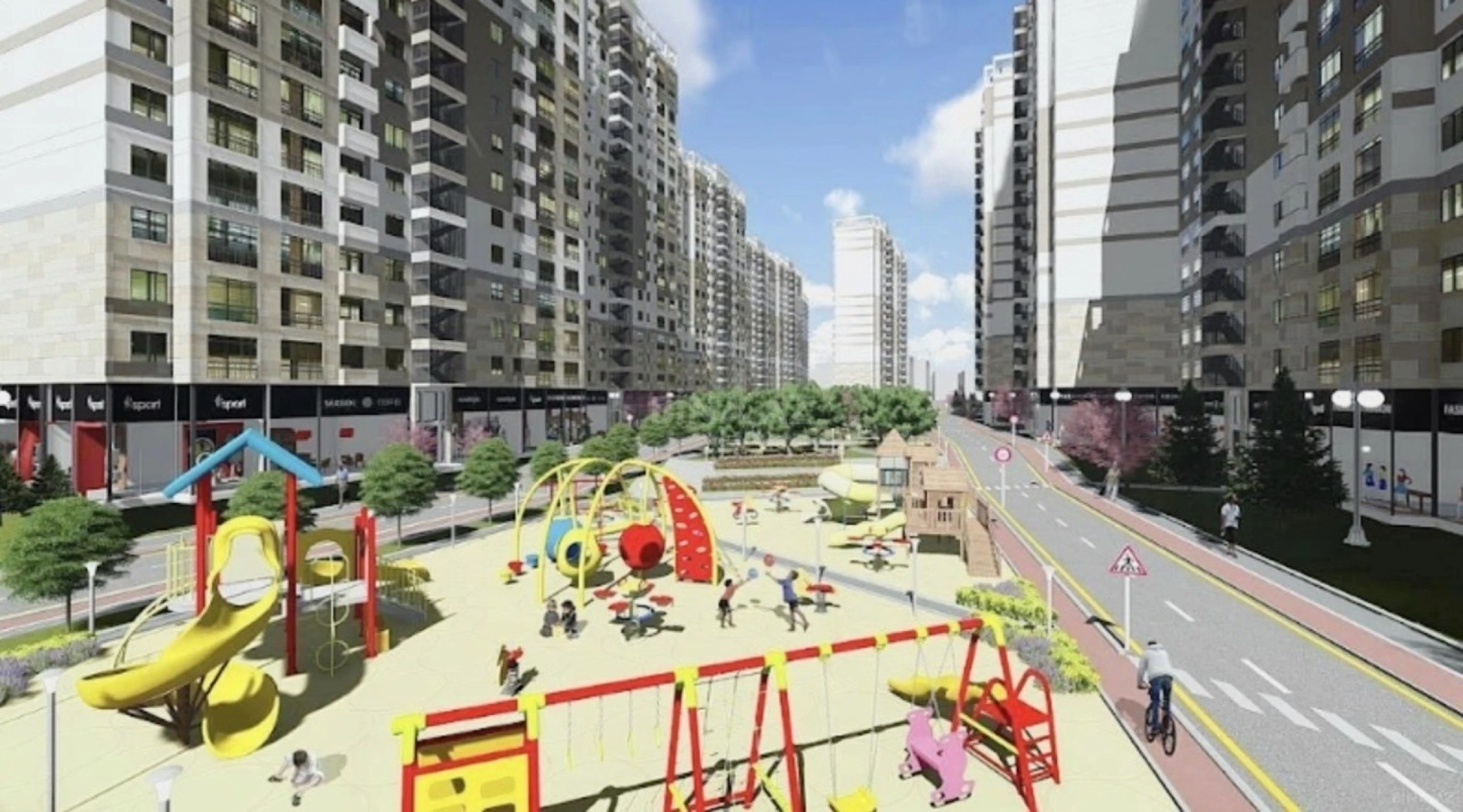 Kirayə verilir 2 otaqlı mənzil 55 m²