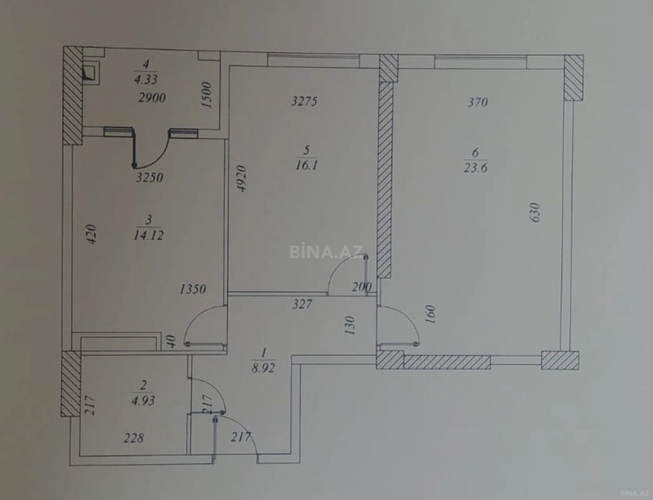 Satılır 3 otaqlı mənzil 74 m²