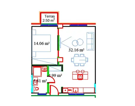 Satılır 2 otaqlı mənzil 69 m²
