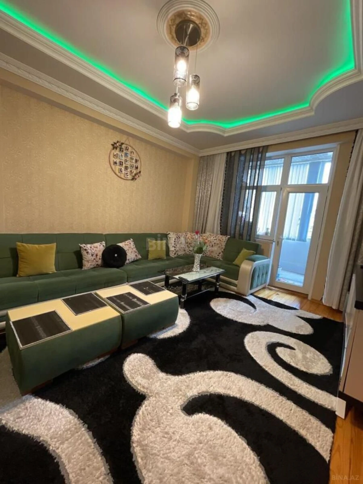 Kirayə verilir 2 otaqlı mənzil 57 m²