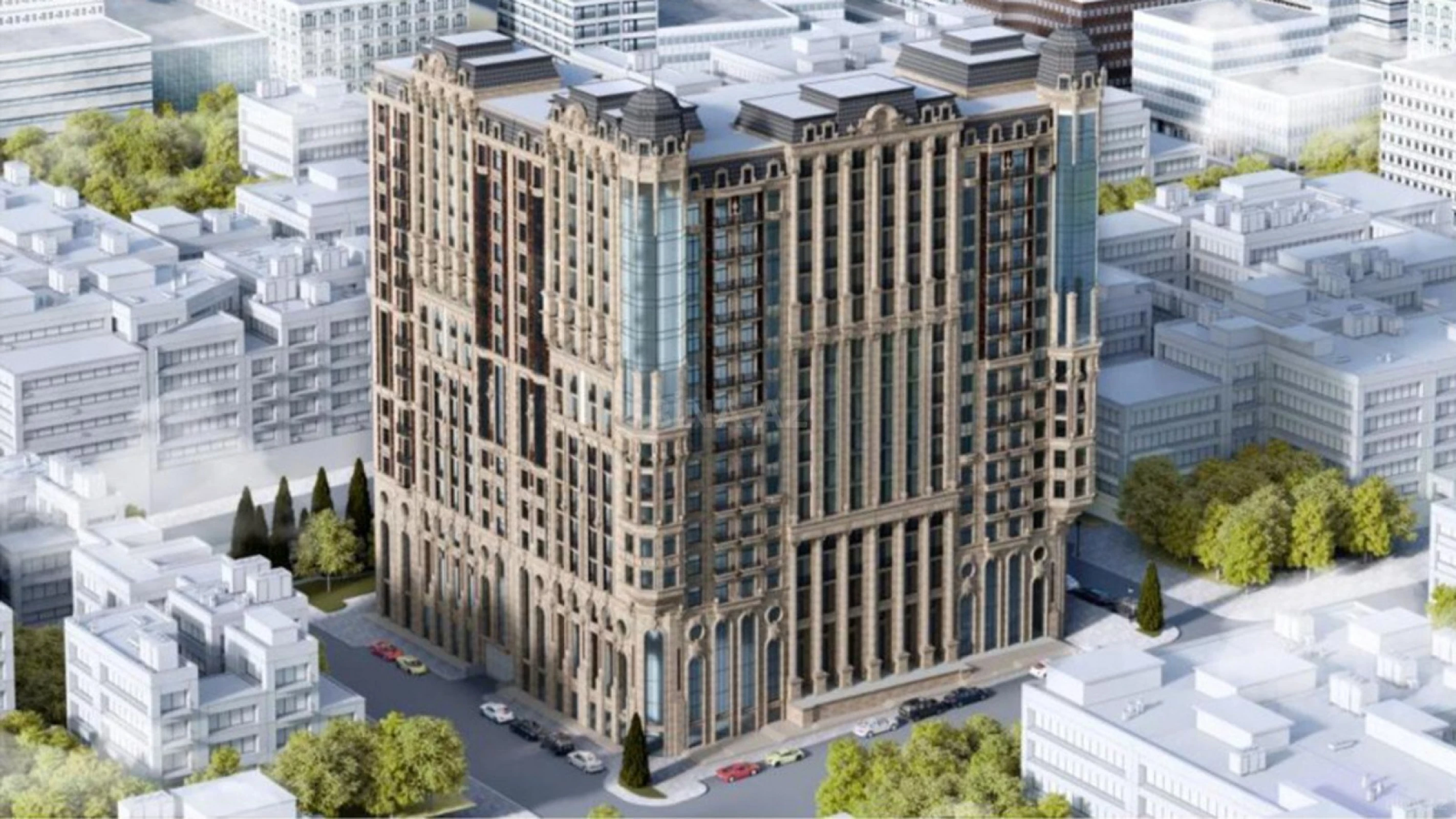 Satılır 5 otaqlı mənzil 242 m²