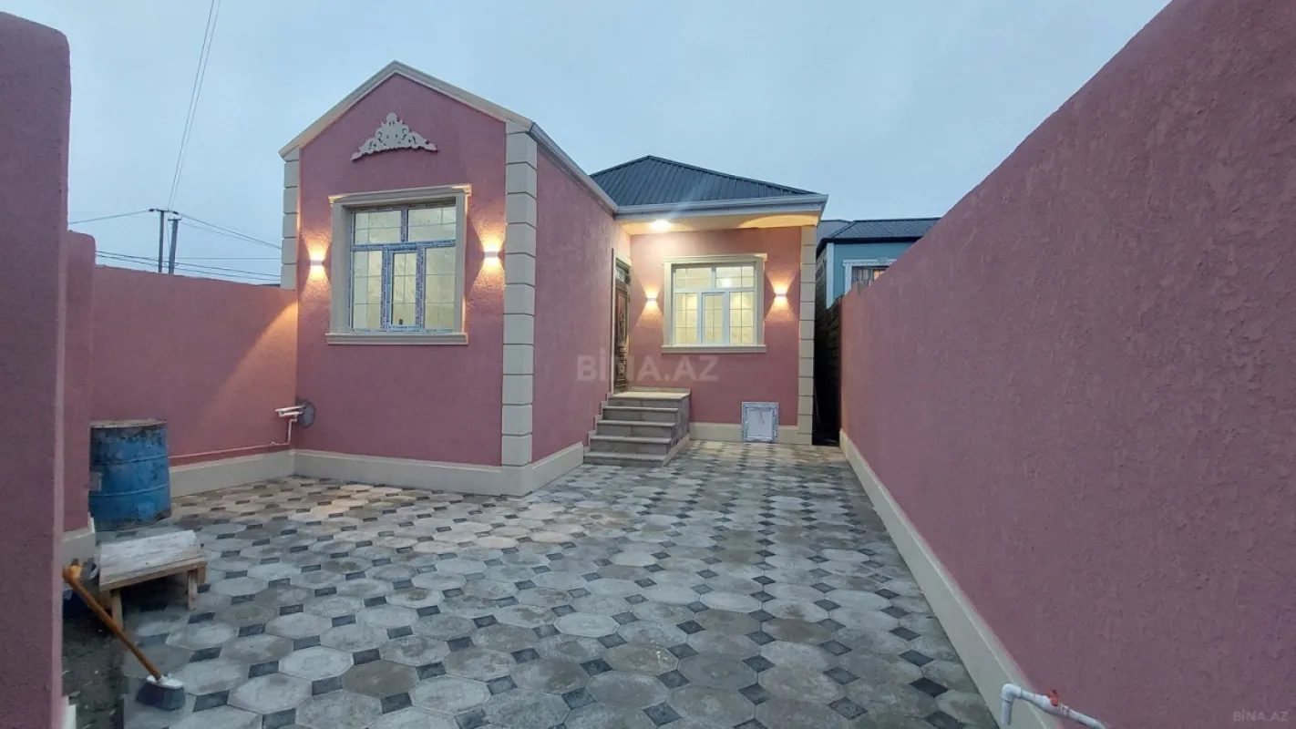 Satılır 2 otaqlı həyət evi 60 m²