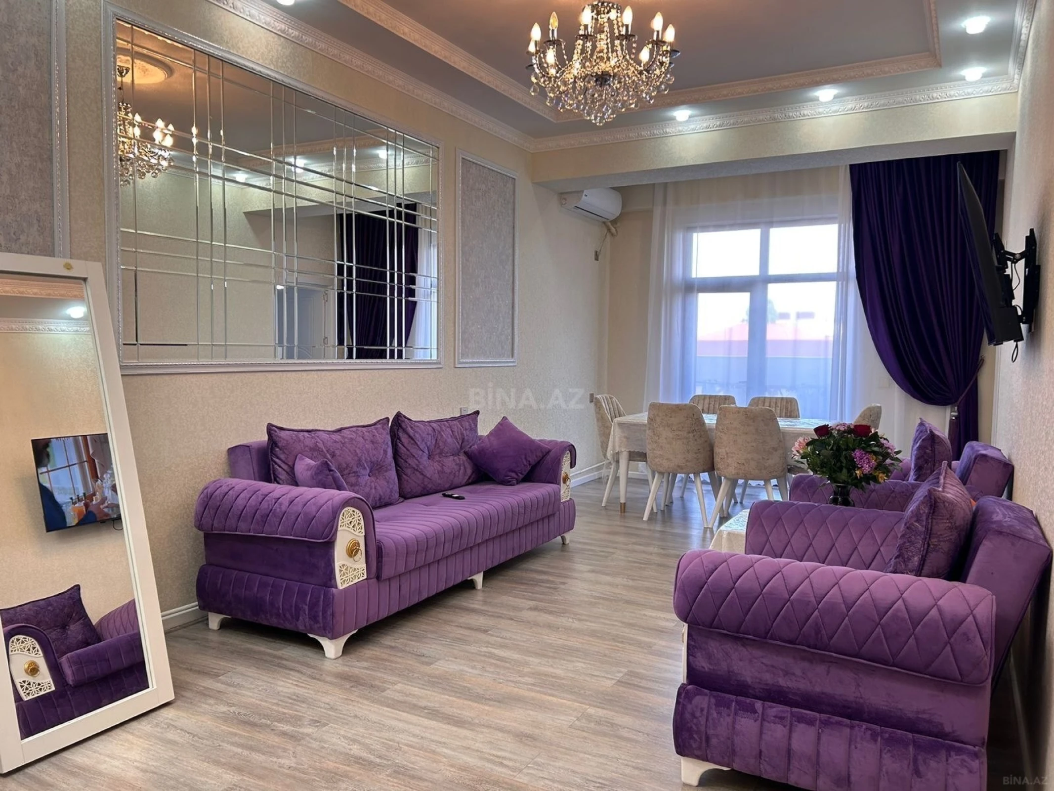 Kirayə verilir 3 otaqlı mənzil 75 m²