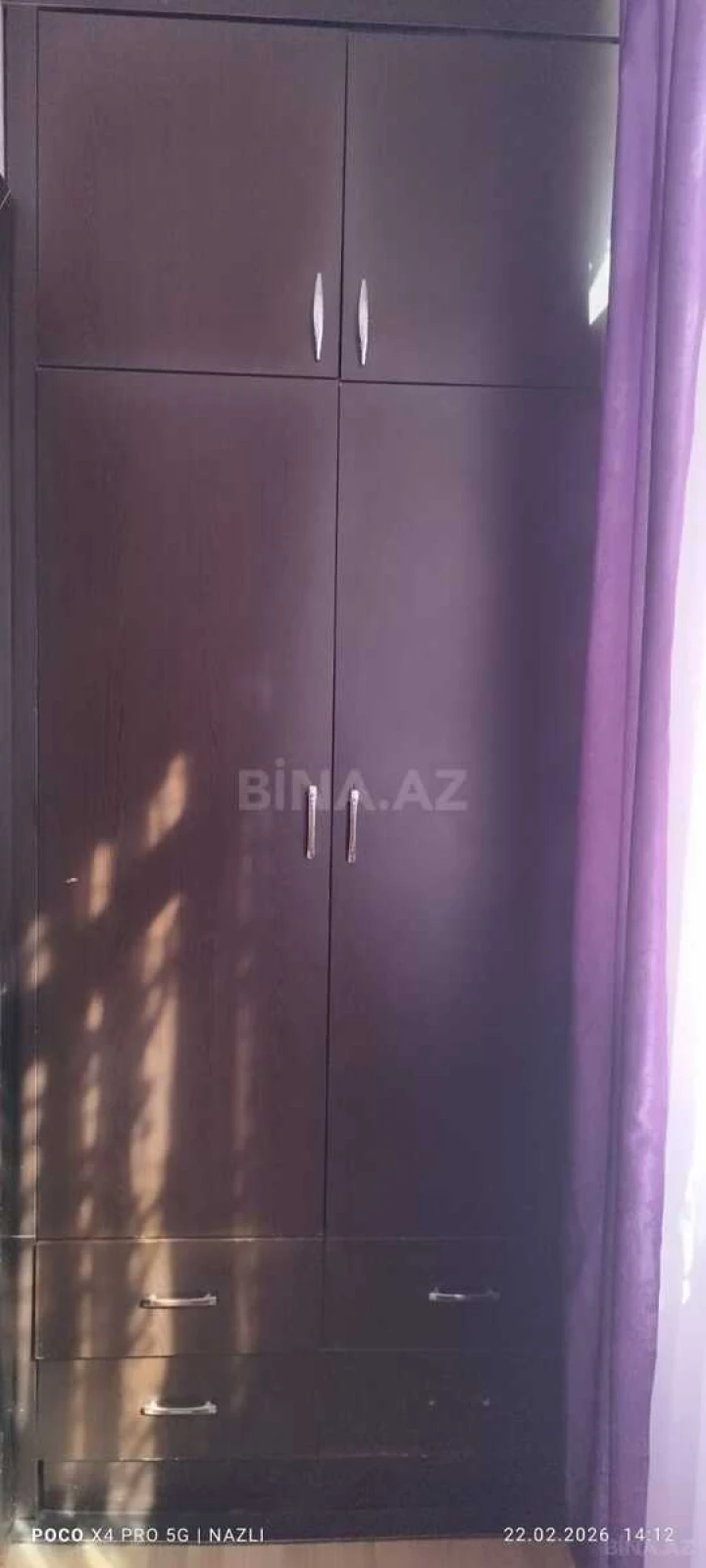 Kirayə verilir 2 otaqlı mənzil 55 m²