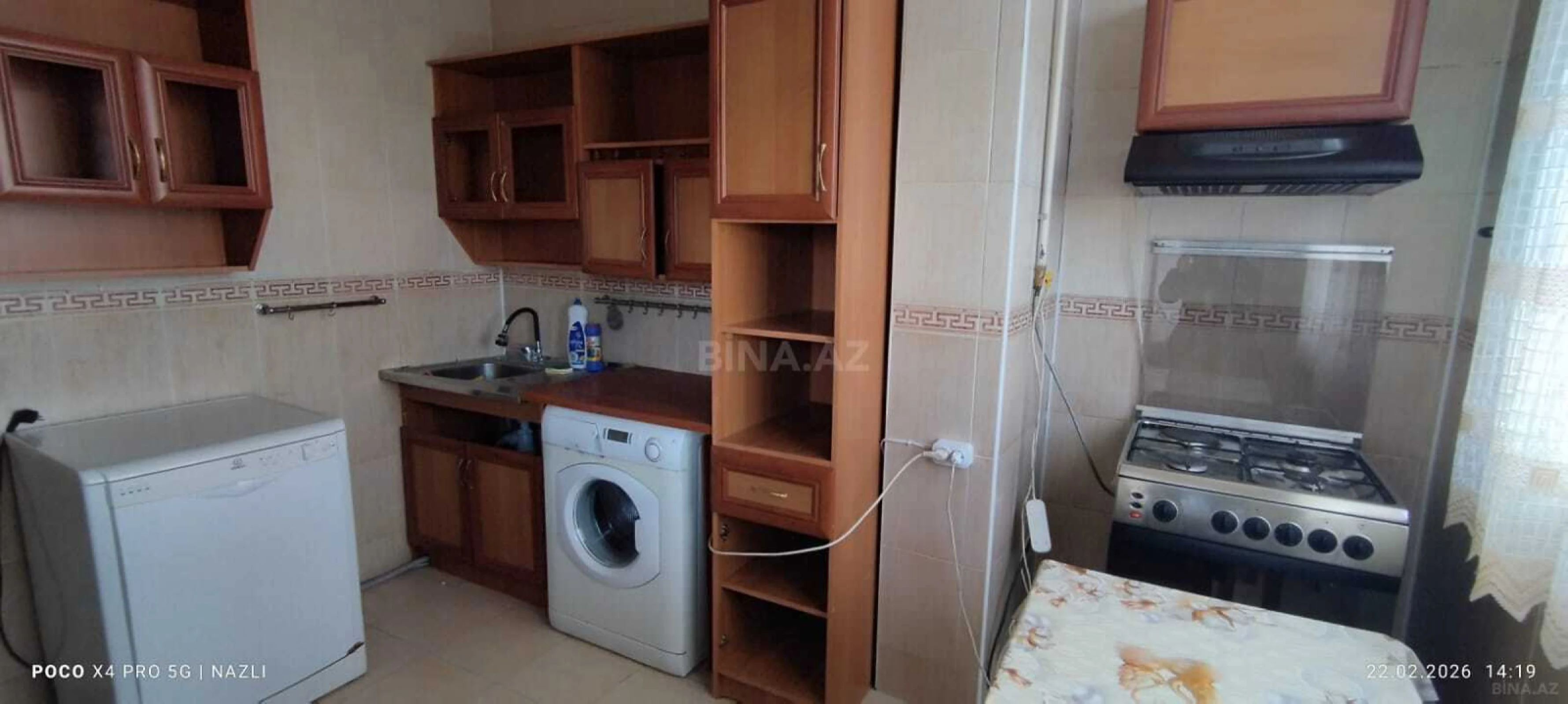 Kirayə verilir 2 otaqlı mənzil 55 m²