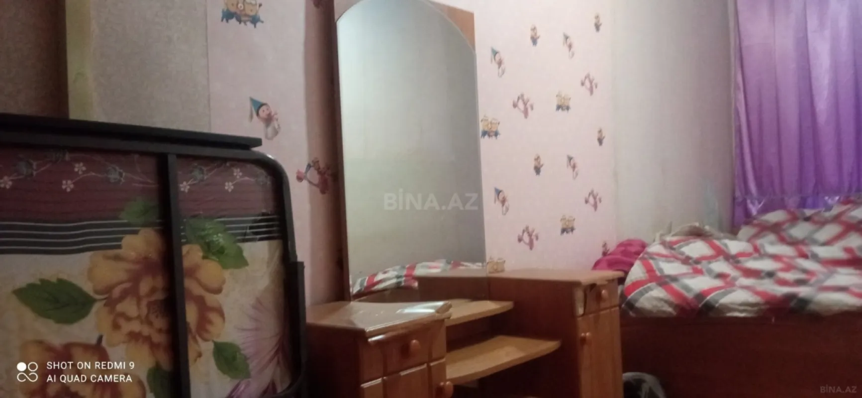 Kirayə verilir 2 otaqlı mənzil 36 m²