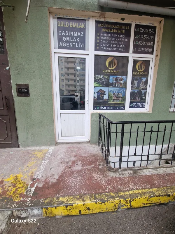 Kirayə verilir 1 otaqlı ofis 30 m²