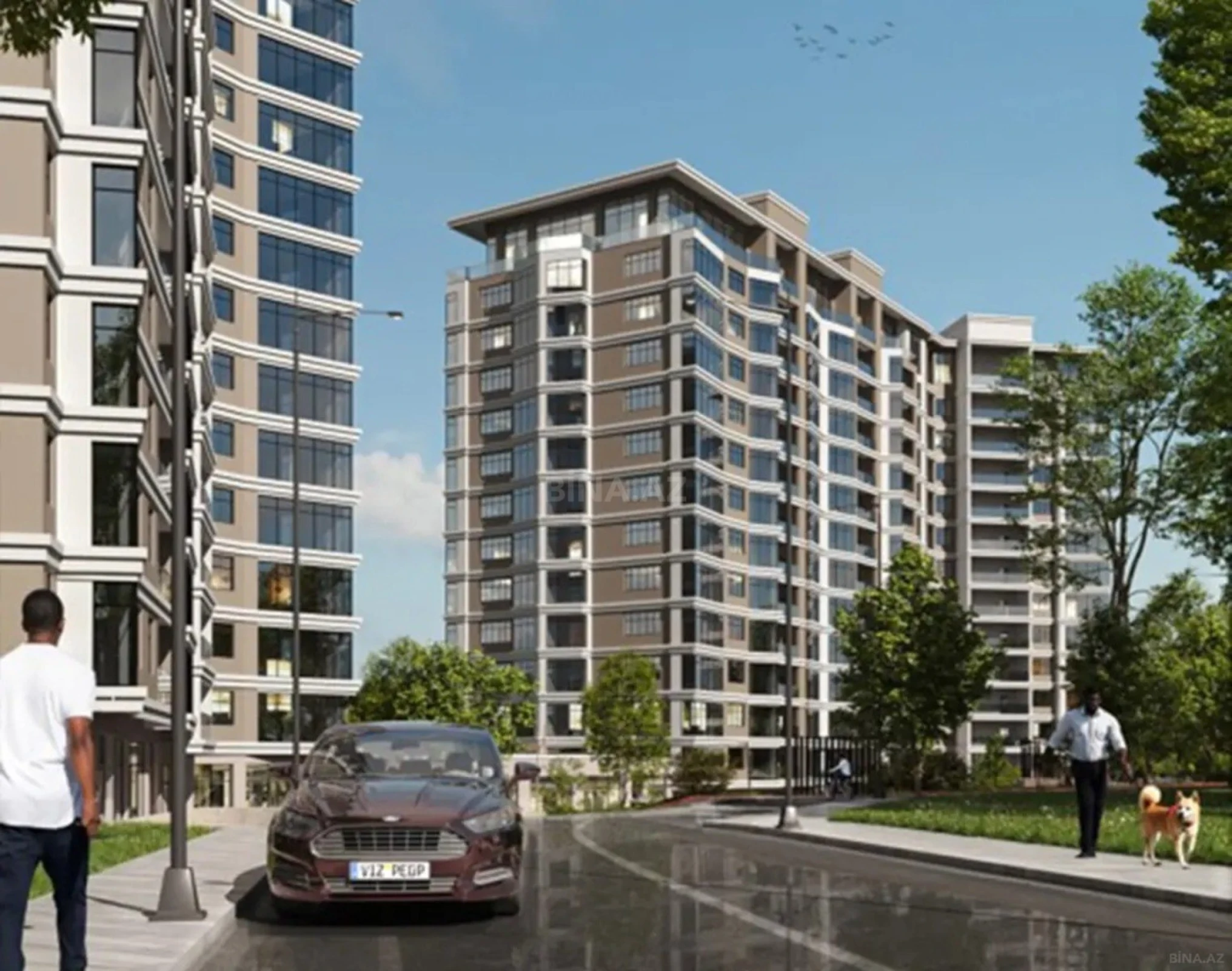 Satılır 2 otaqlı mənzil 60 m²