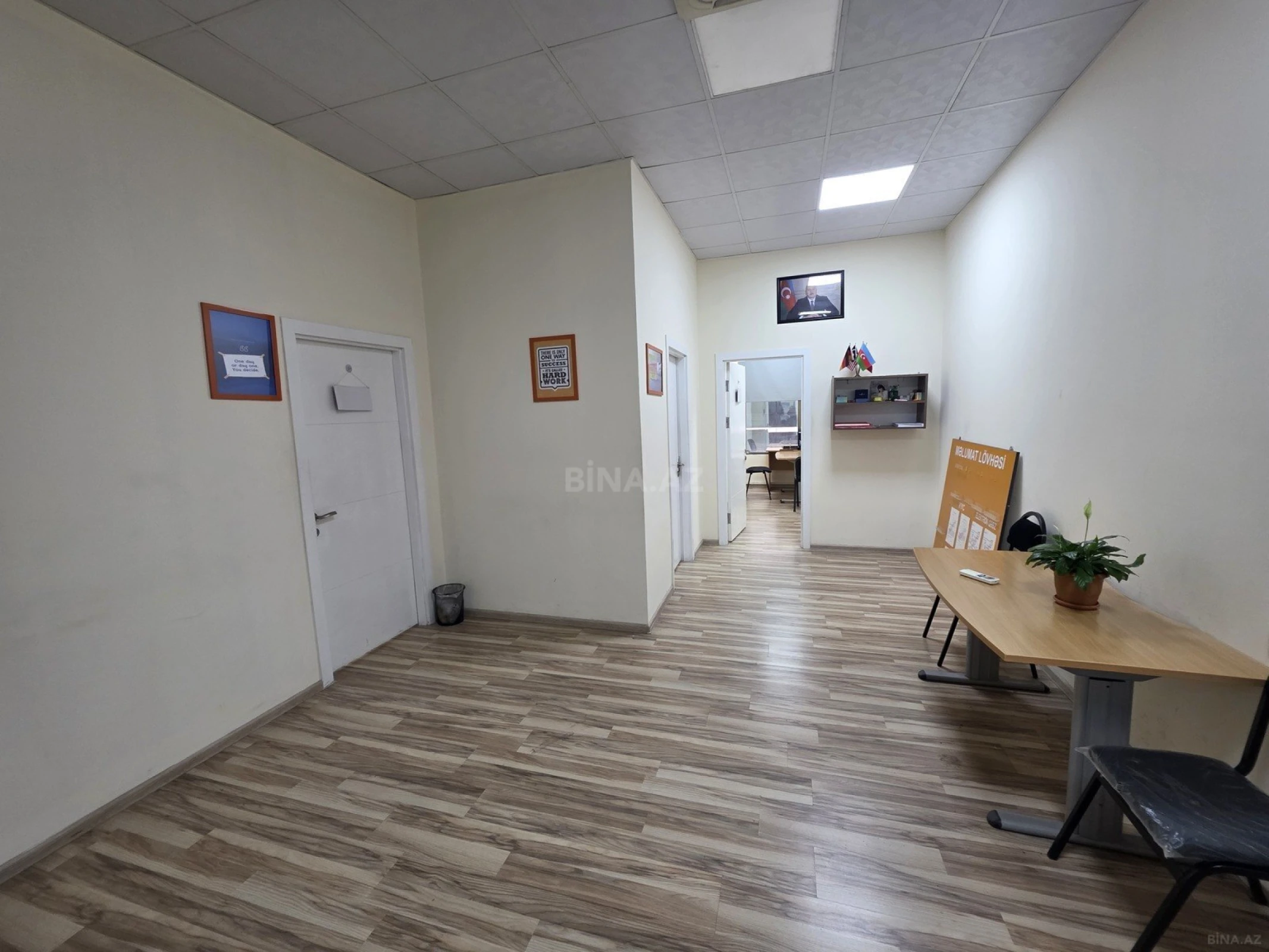 Kirayə verilir 3 otaqlı ofis 86 m²