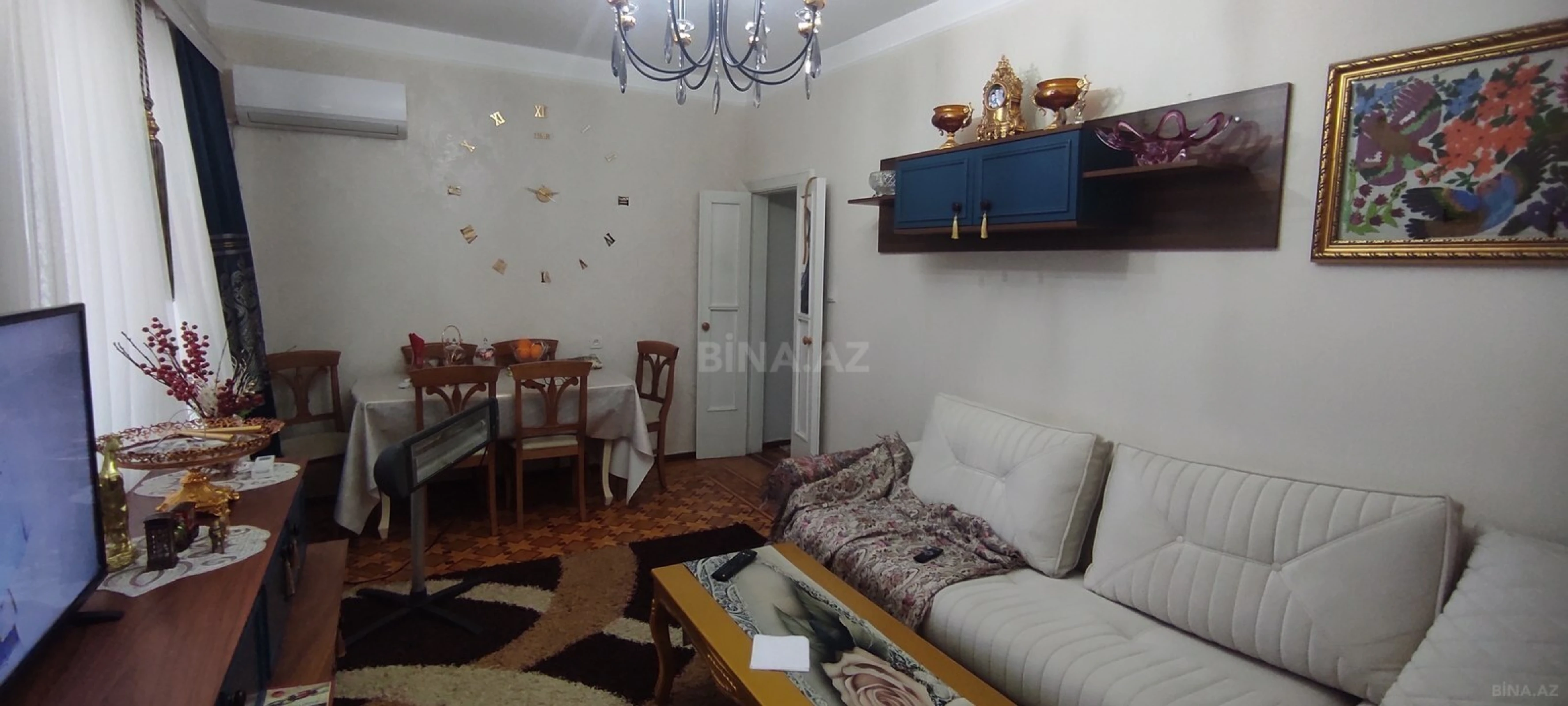 Satılır 2 otaqlı mənzil 55 m²