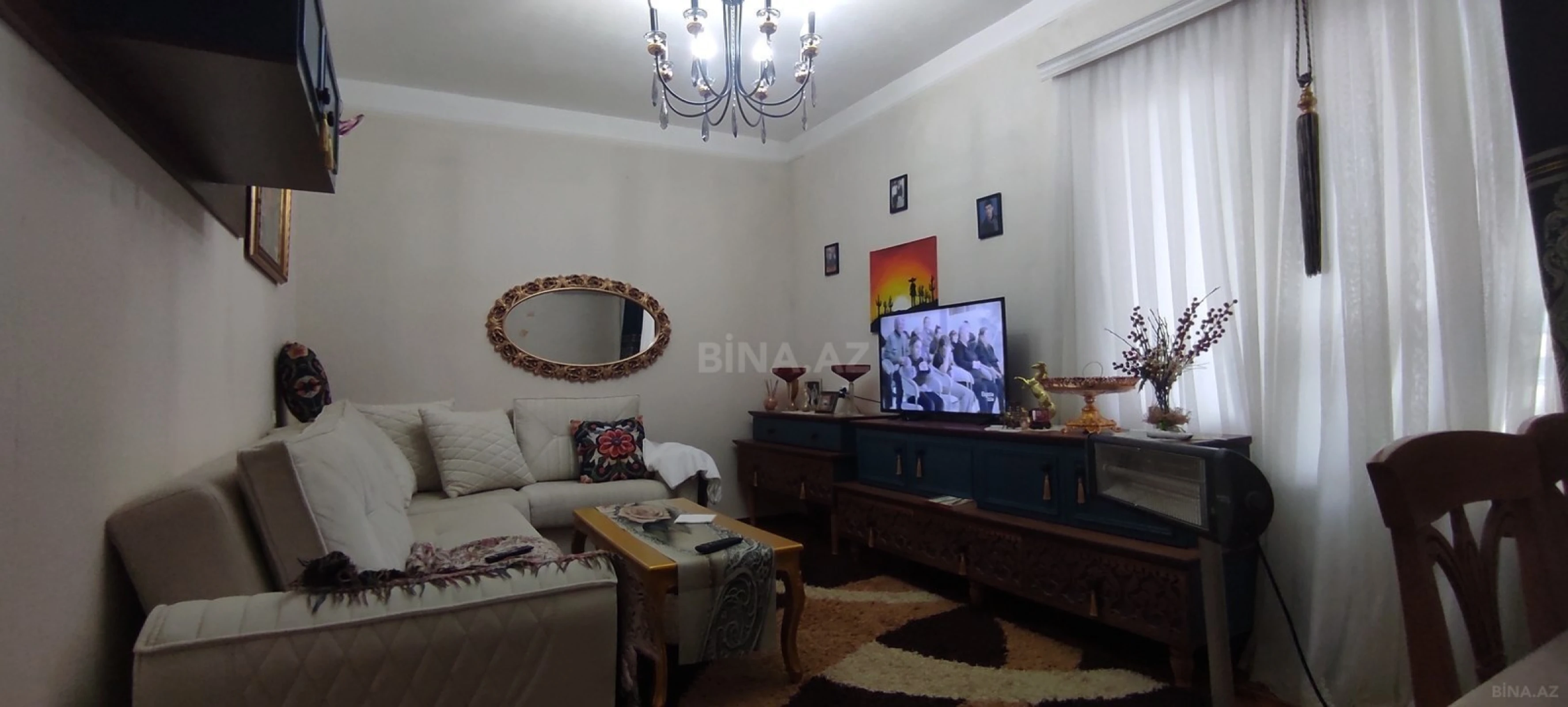 Satılır 2 otaqlı mənzil 55 m²