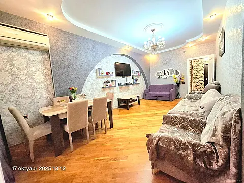 Satılır 2 otaqlı mənzil 60 m² — Bakı, Yeni Yasamal 2 otaq 60.00 m²
