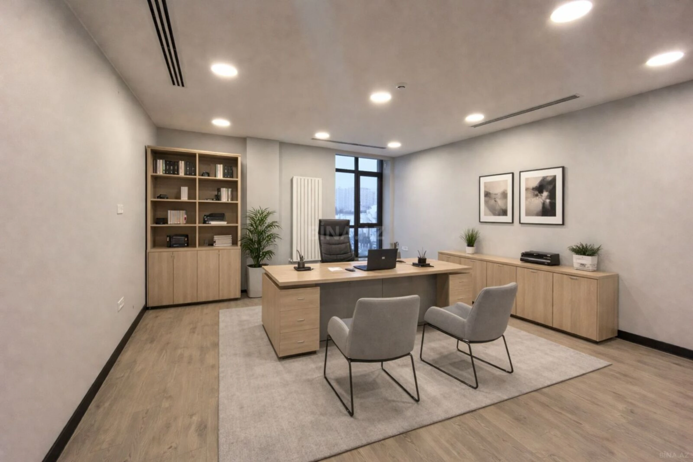 Kirayə verilir 2 otaqlı ofis 77.8 m²