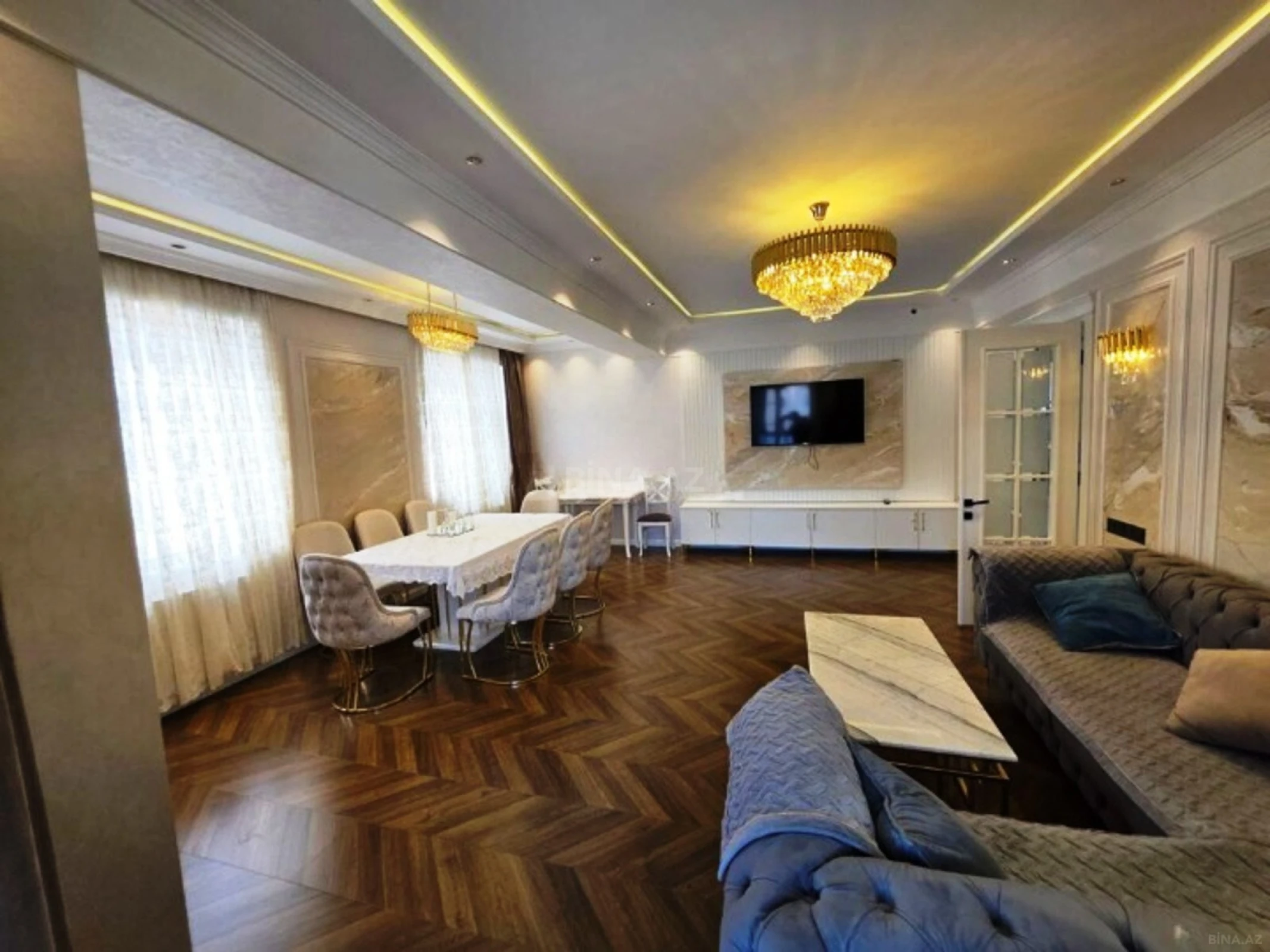 Satılır 3 otaqlı mənzil 128 m²