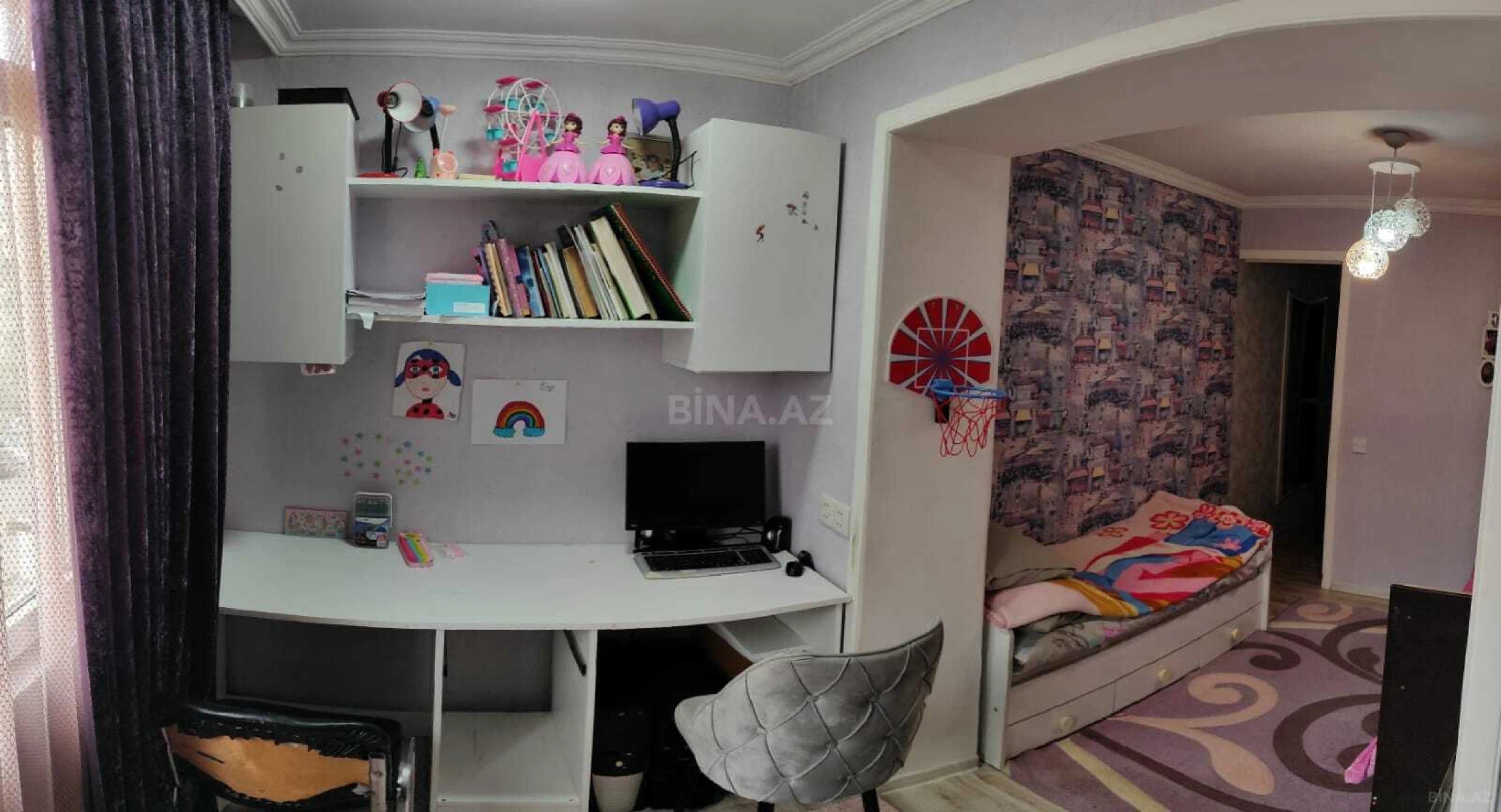 Satılır 4 otaqlı mənzil 100 m²