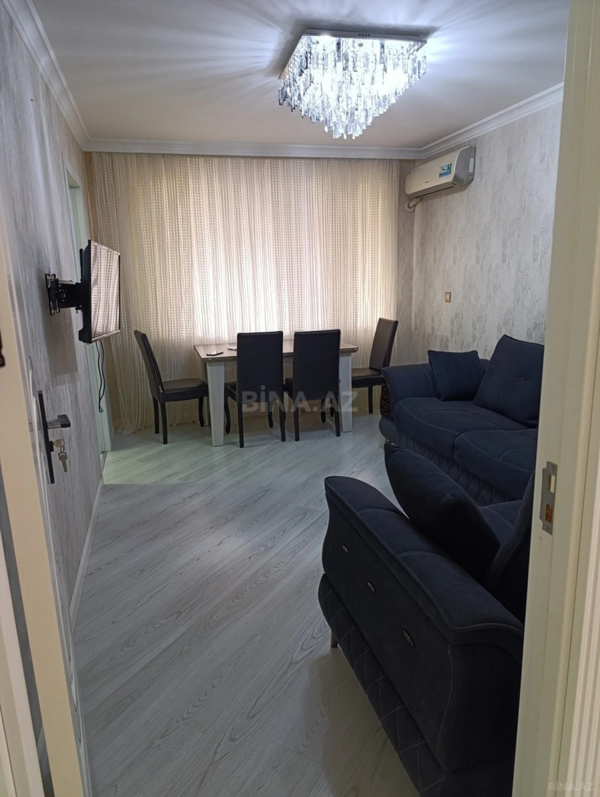 Satılır 2 otaqlı mənzil 45.2 m²