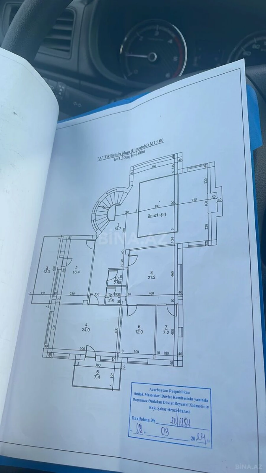 Satılır 5 otaqlı həyət evi 319.5 m²