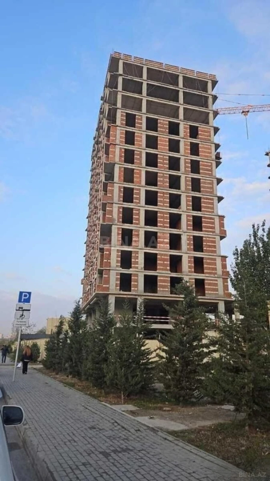 Satılır 2 otaqlı mənzil 53.4 m²