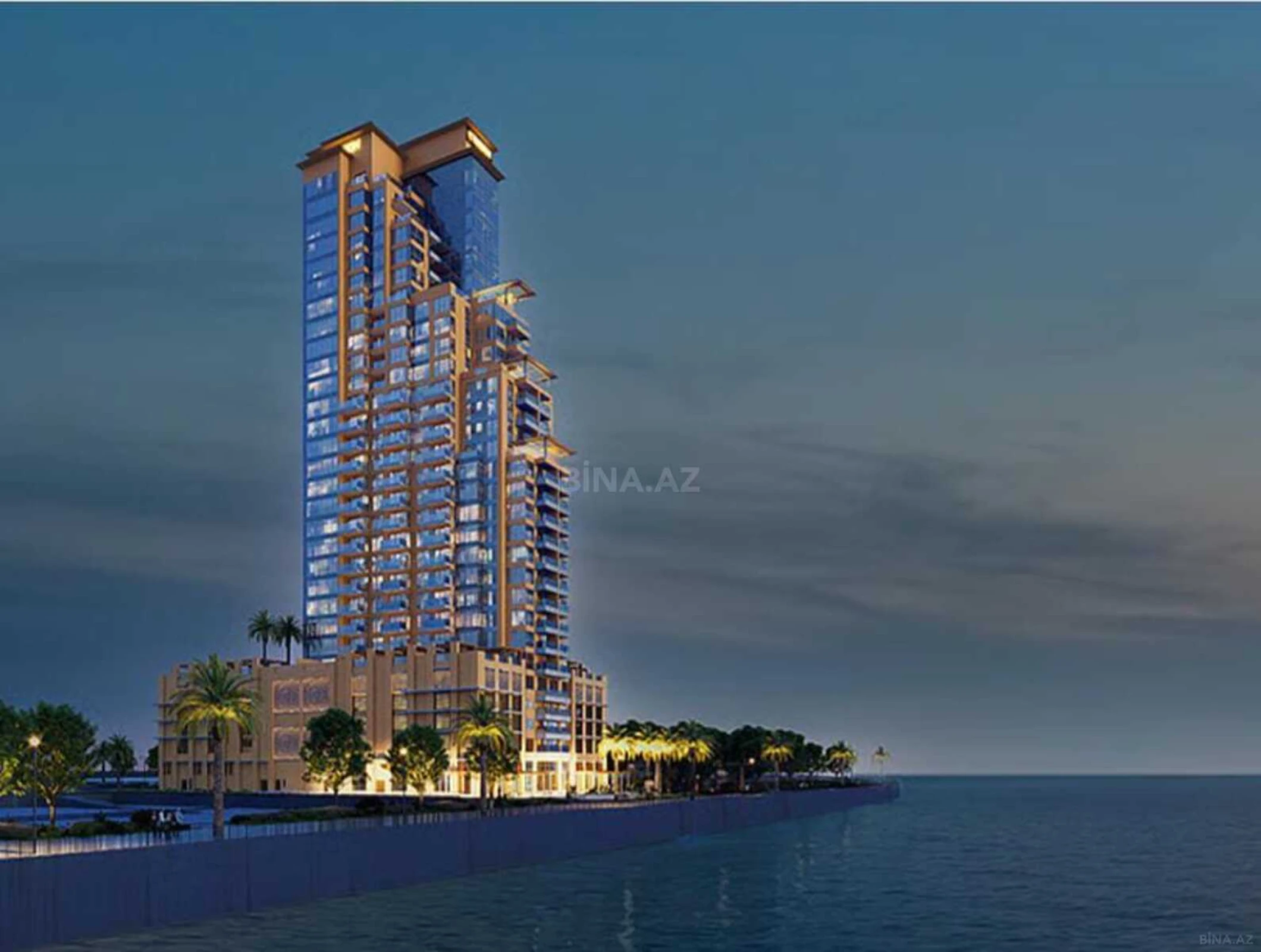 Satılır 4 otaqlı mənzil 141 m²