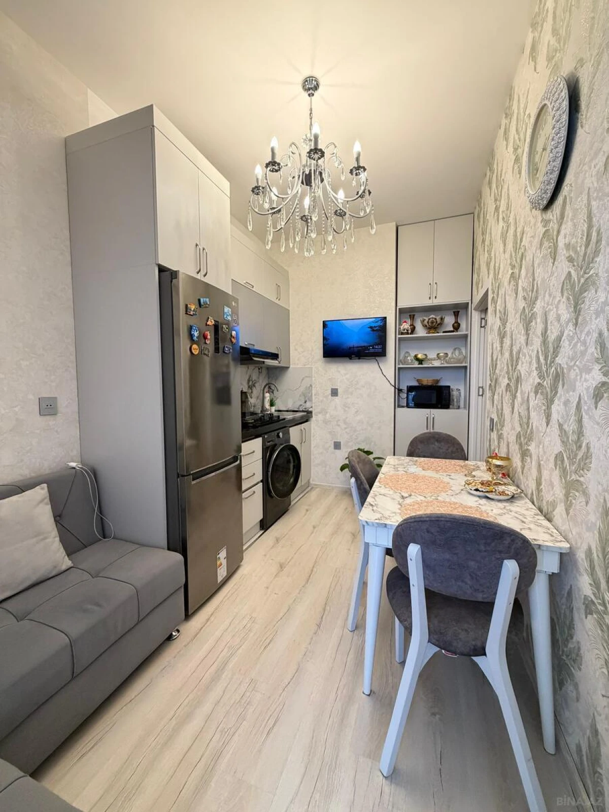 Satılır 1 otaqlı mənzil 43 m²