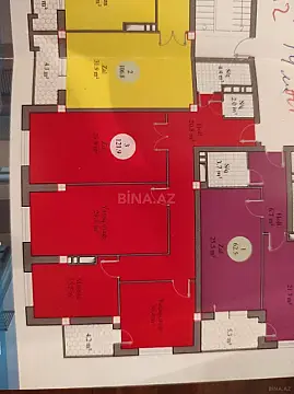 Satılır 3 otaqlı mənzil 122 m²