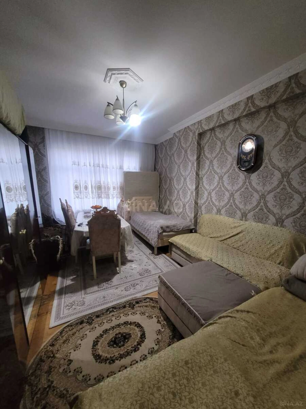 Satılır 1 otaqlı mənzil 51 m²