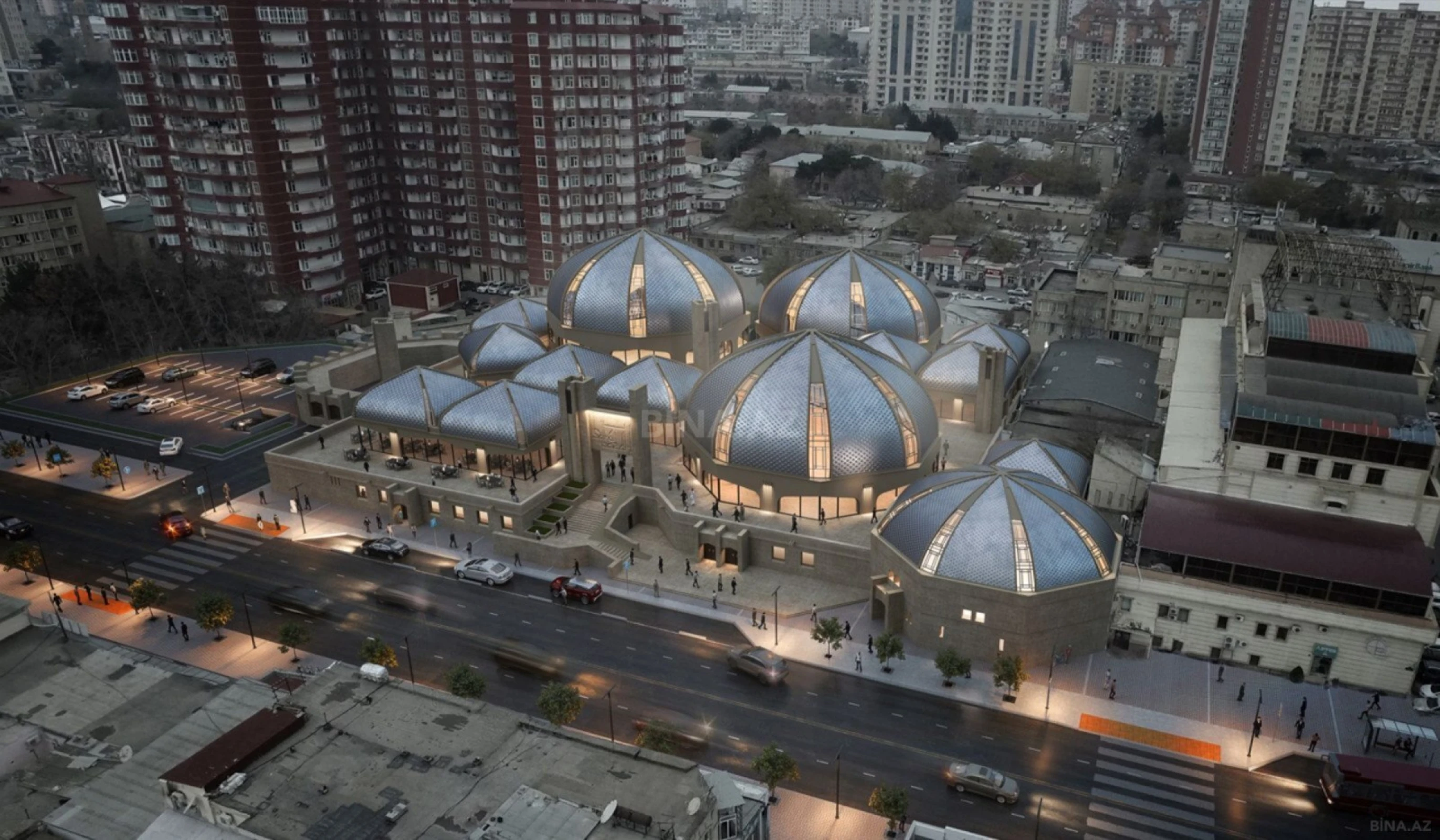 Kirayə verilir 4 otaqlı mənzil 200 m²