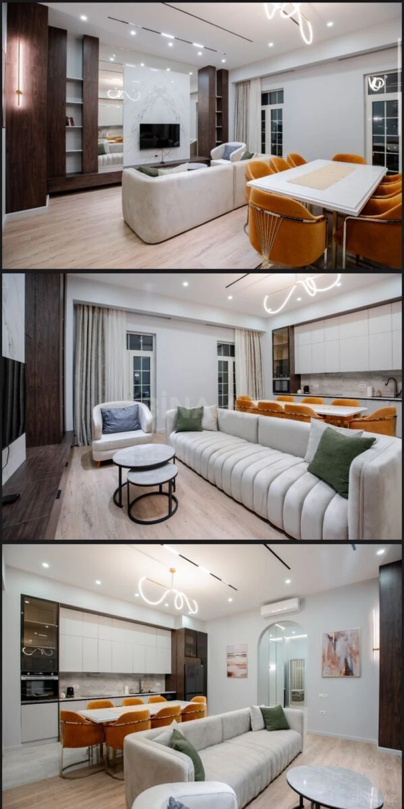 Kirayə verilir 3 otaqlı mənzil 120 m²