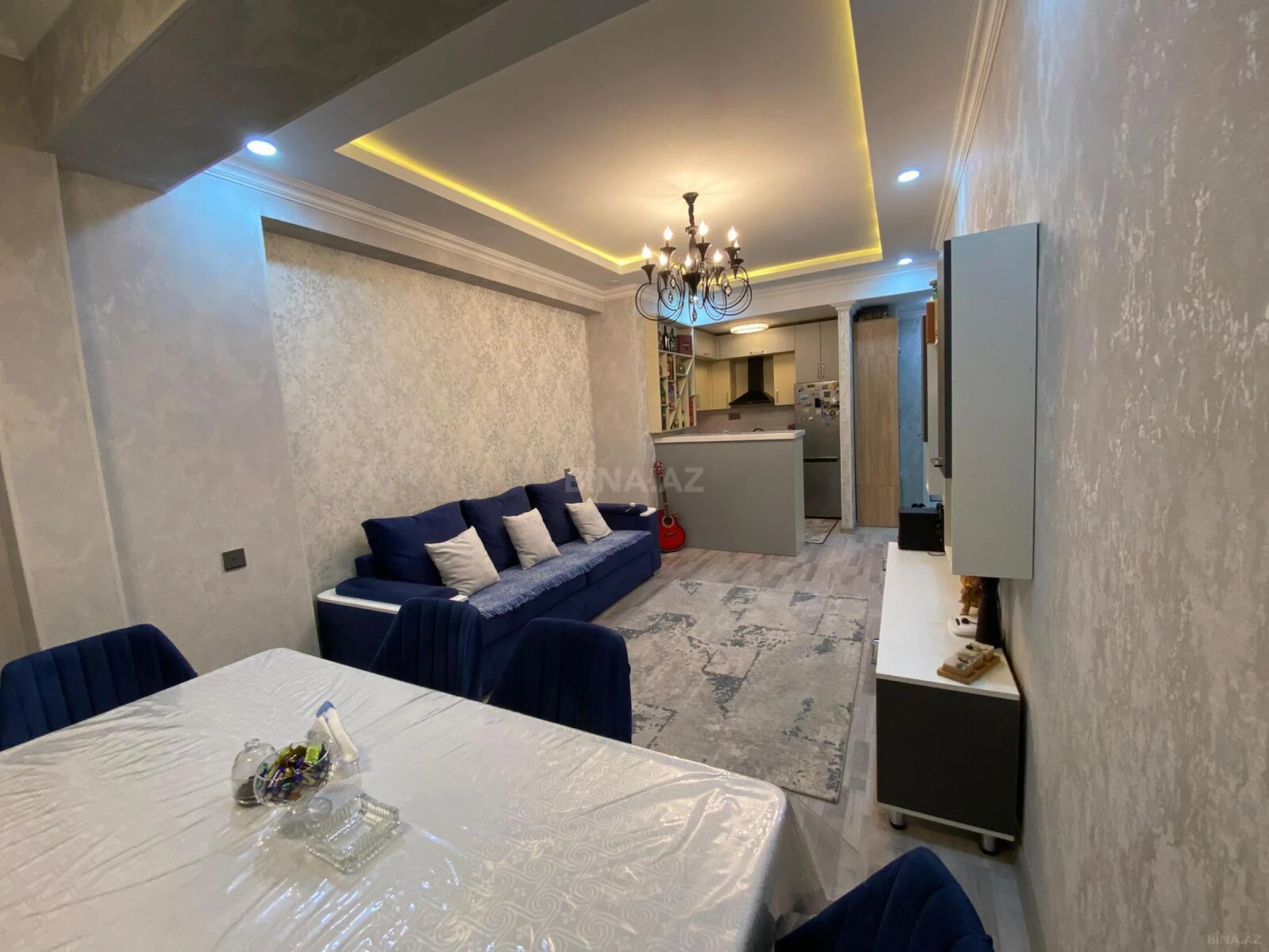 Satılır 2 otaqlı mənzil 56.7 m²