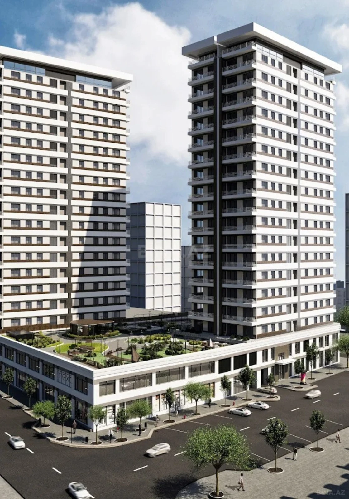 Satılır 3 otaqlı mənzil 163 m²