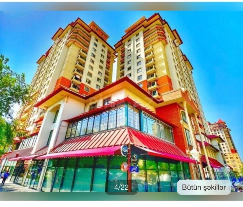 Kirayə verilir 3 otaqlı mənzil 125 m²