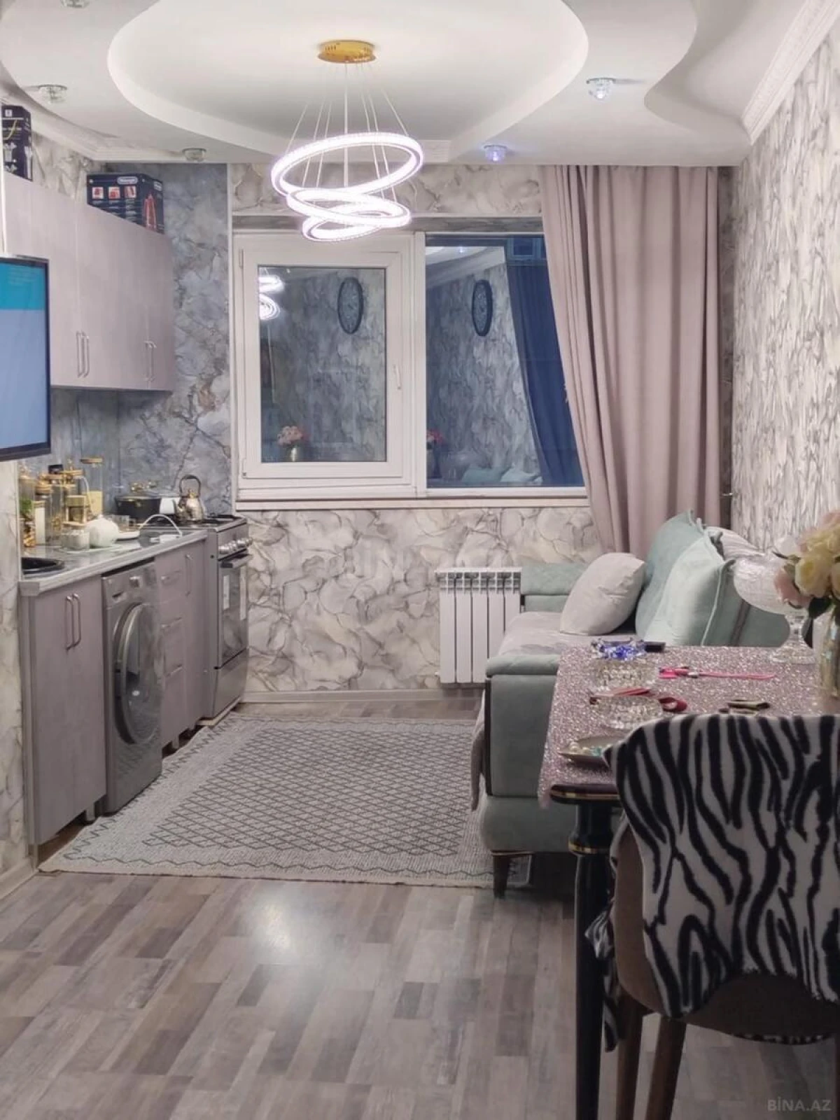 Satılır 1 otaqlı mənzil 51 m²