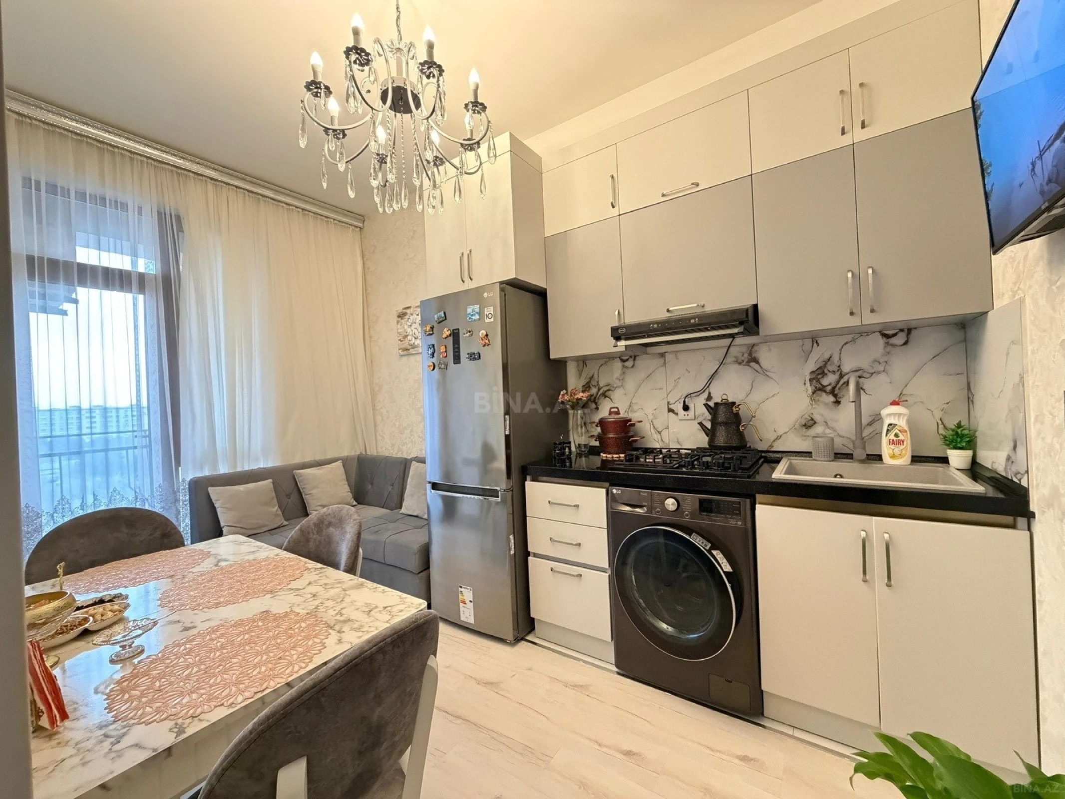 Satılır 2 otaqlı mənzil 43 m²