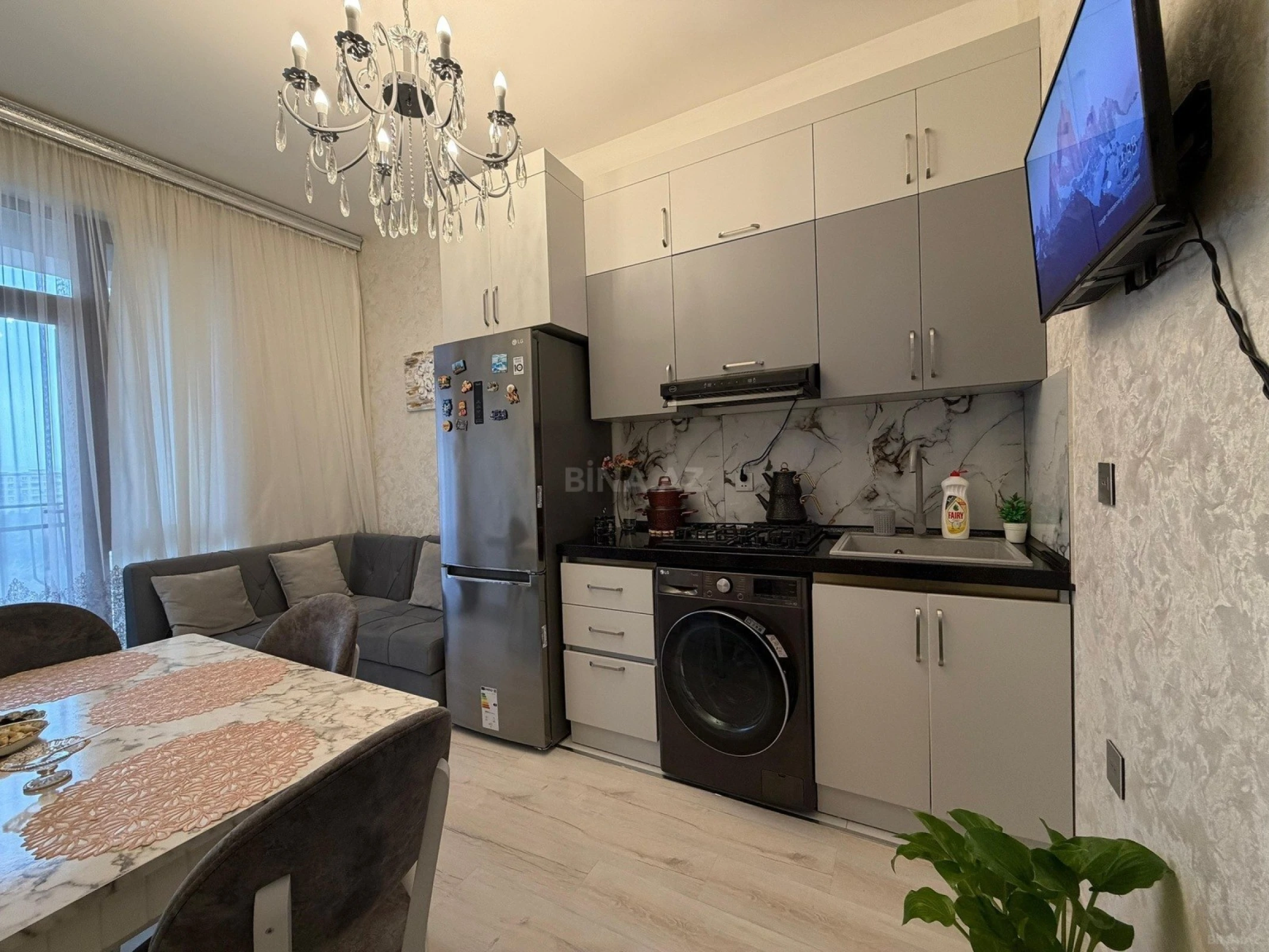 Satılır 2 otaqlı mənzil 43 m²
