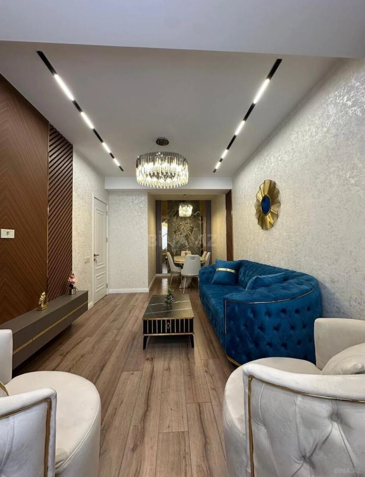 Satılır 2 otaqlı mənzil 77 m²