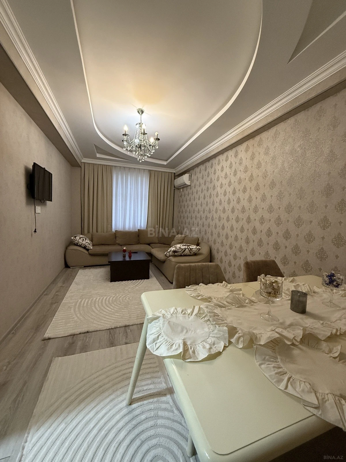 Satılır 2 otaqlı mənzil 44 m²