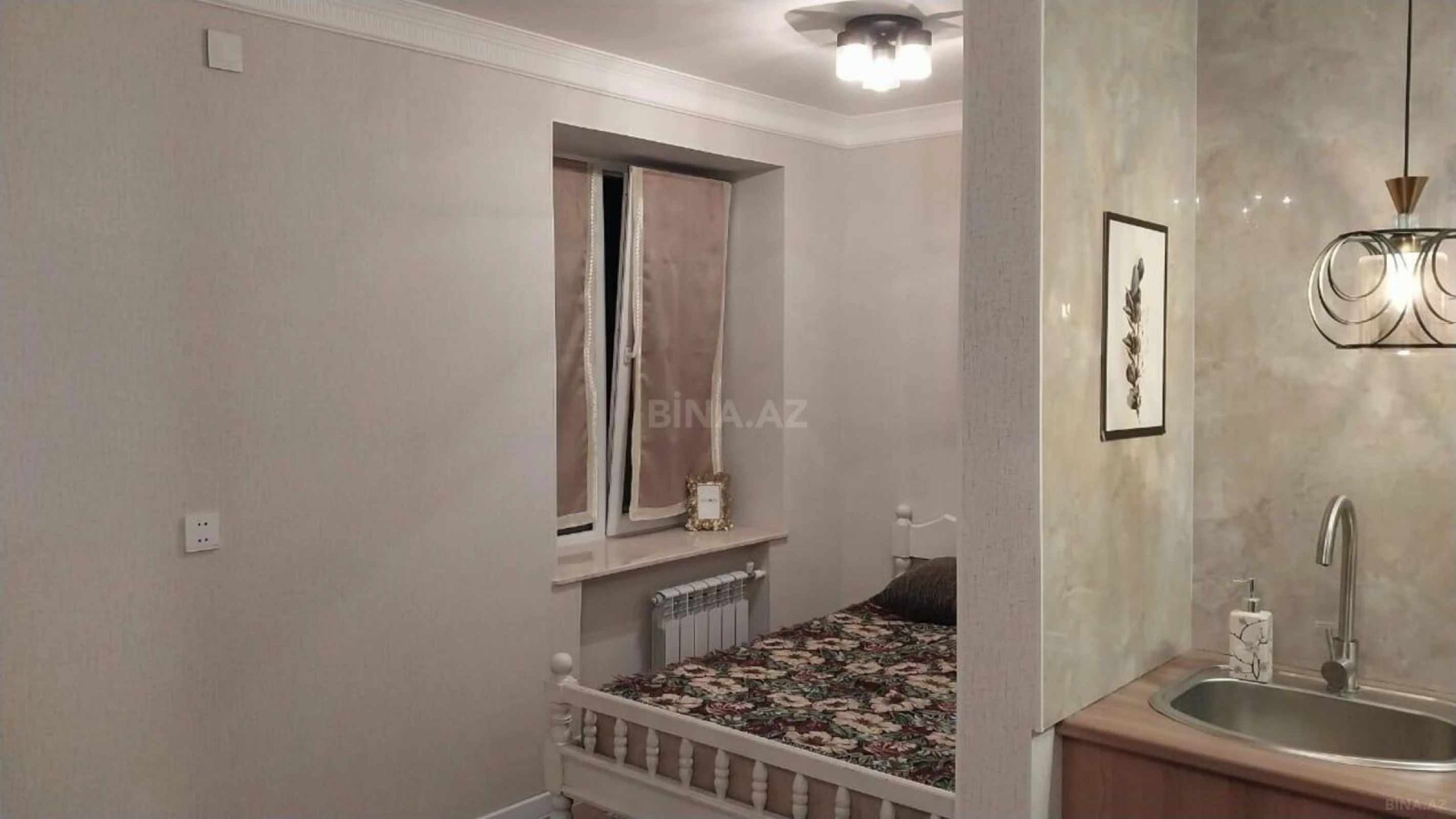 Kirayə verilir 1 otaqlı mənzil 40 m²