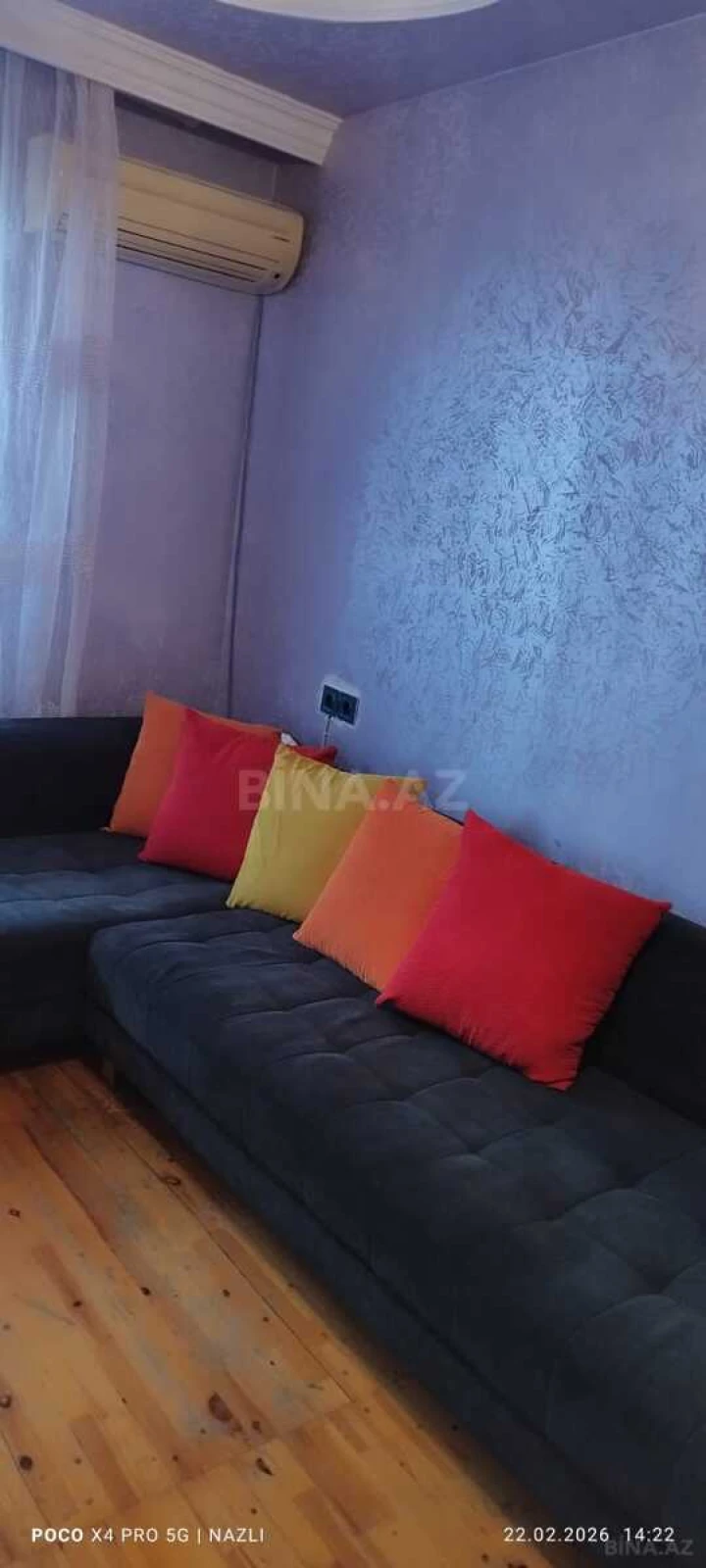 Kirayə verilir 2 otaqlı mənzil 65 m²