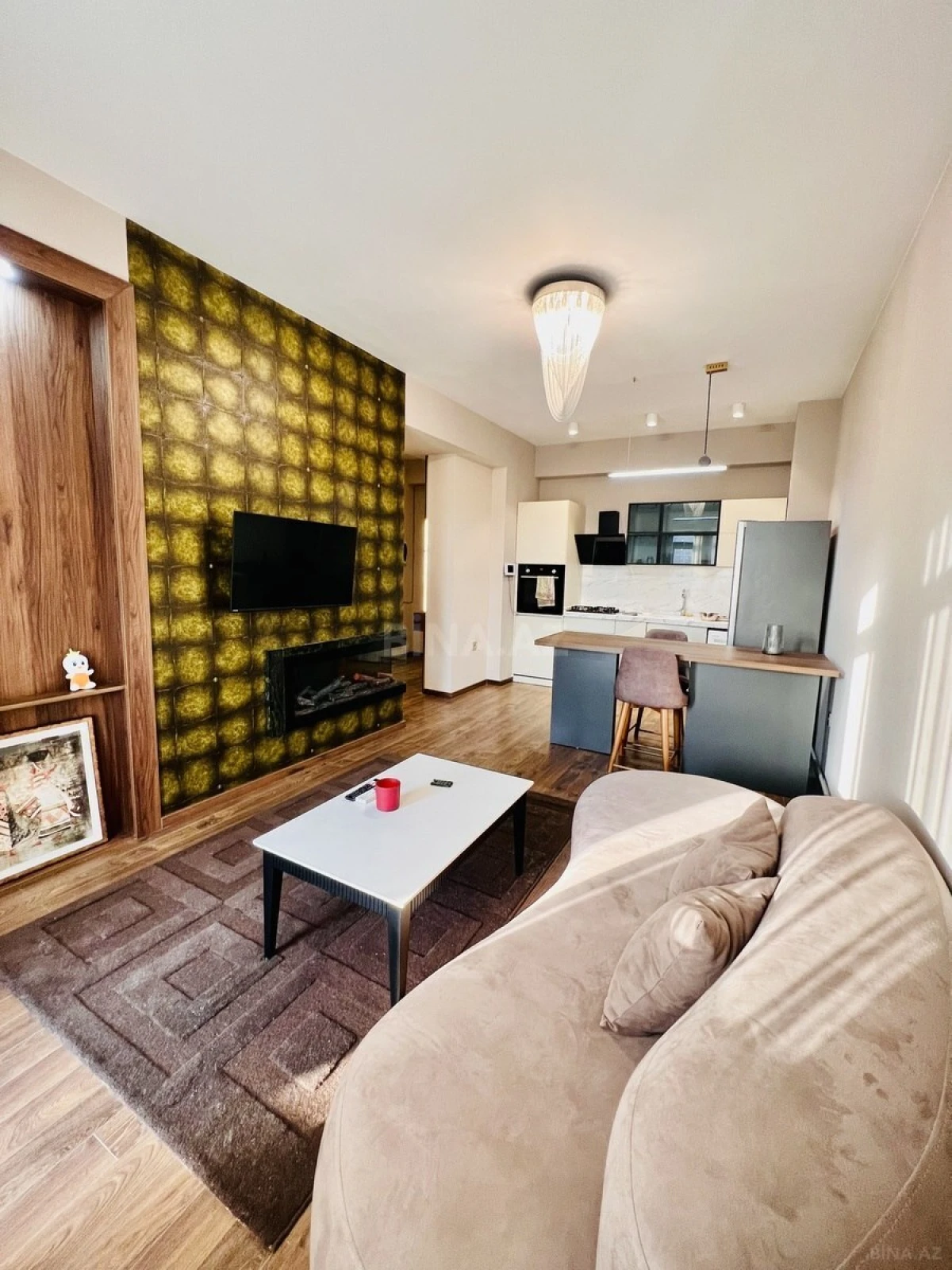 Kirayə verilir 2 otaqlı mənzil 65 m²