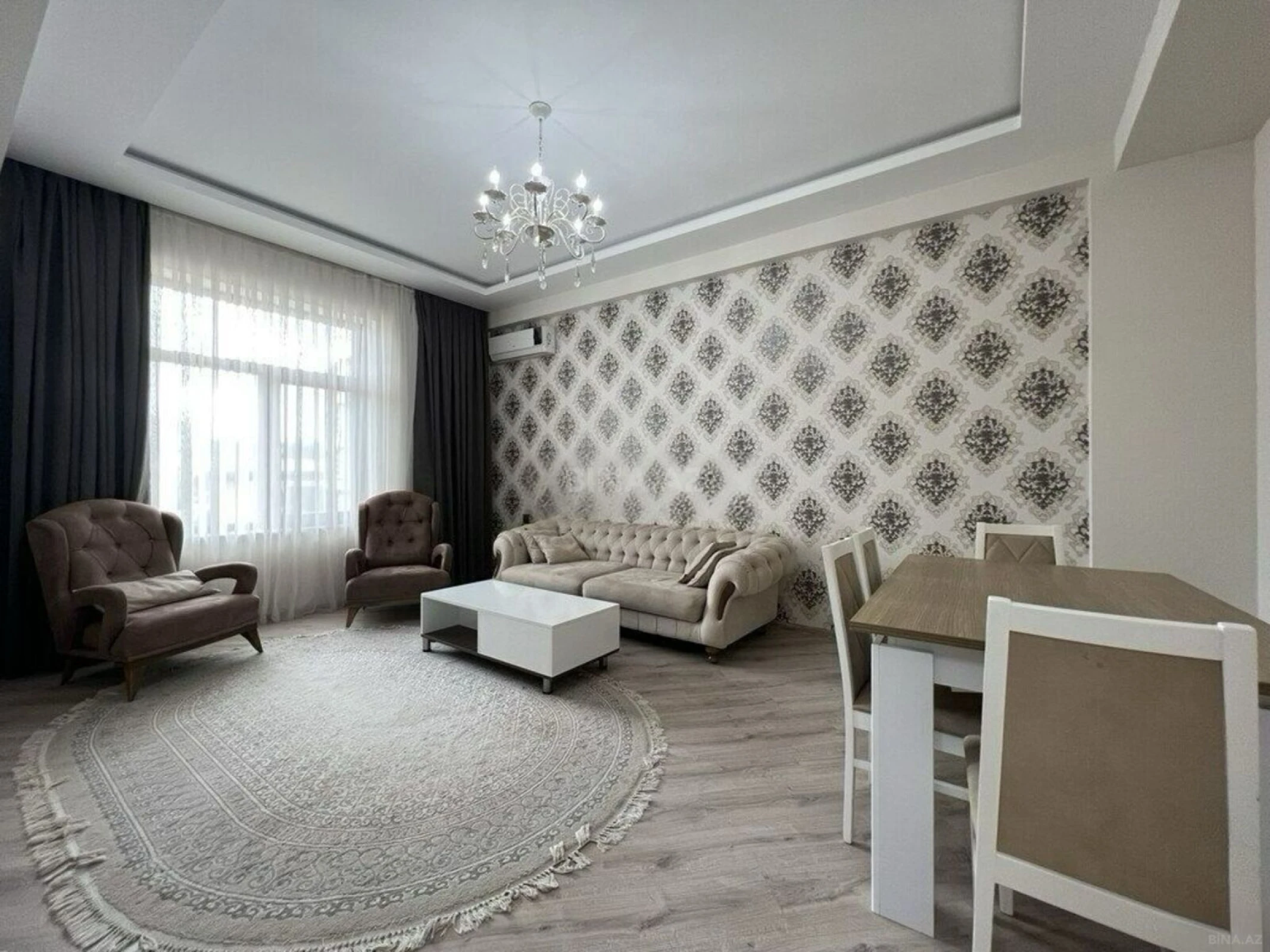 Kirayə verilir 3 otaqlı mənzil 125 m²