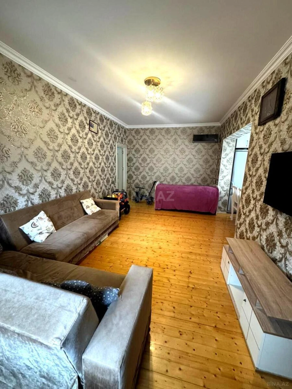 Satılır 2 otaqlı mənzil 45 m²