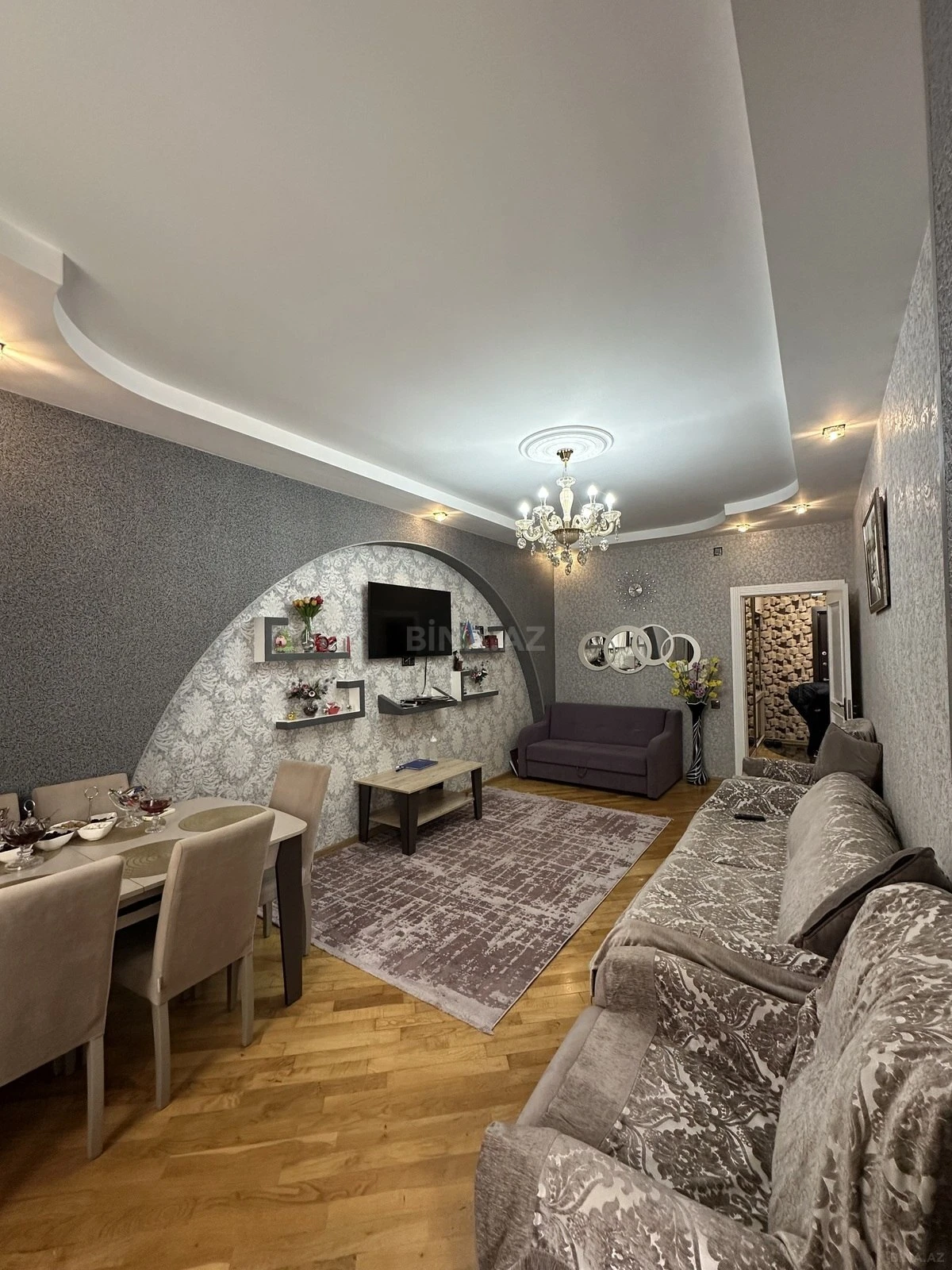 Satılır 2 otaqlı mənzil 55 m²