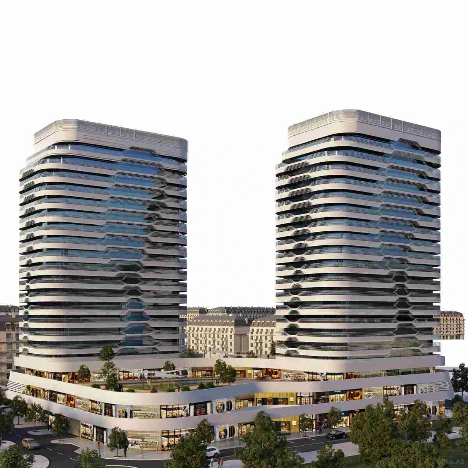 Satılır 5 otaqlı mənzil 440 m²