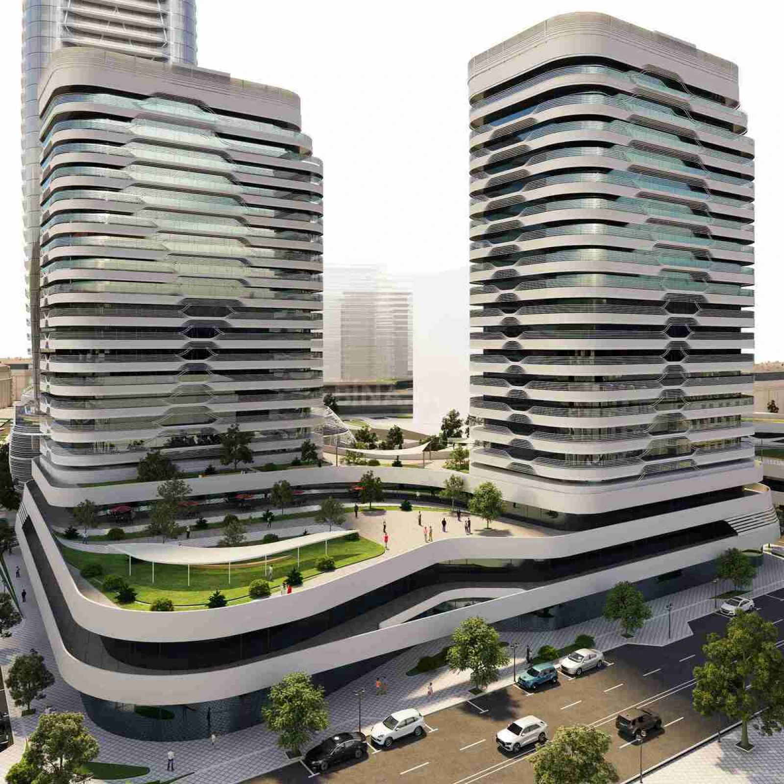 Satılır 5 otaqlı mənzil 440 m²