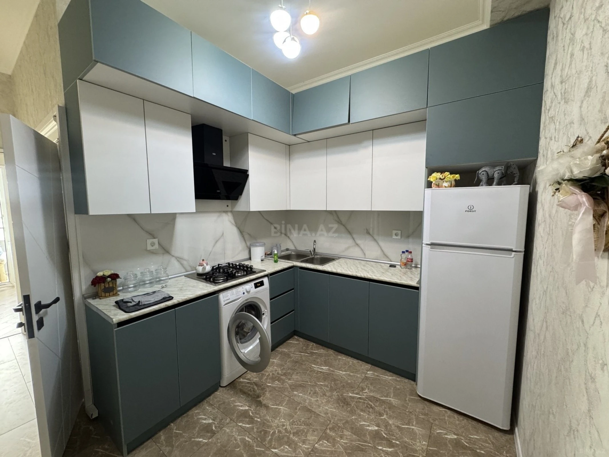 Satılır 3 otaqlı mənzil 56 m²
