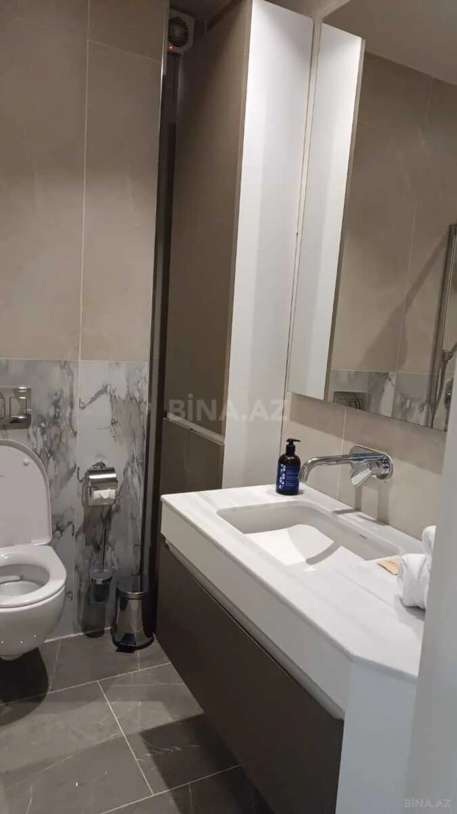 Kirayə verilir 1 otaqlı mənzil 60 m²